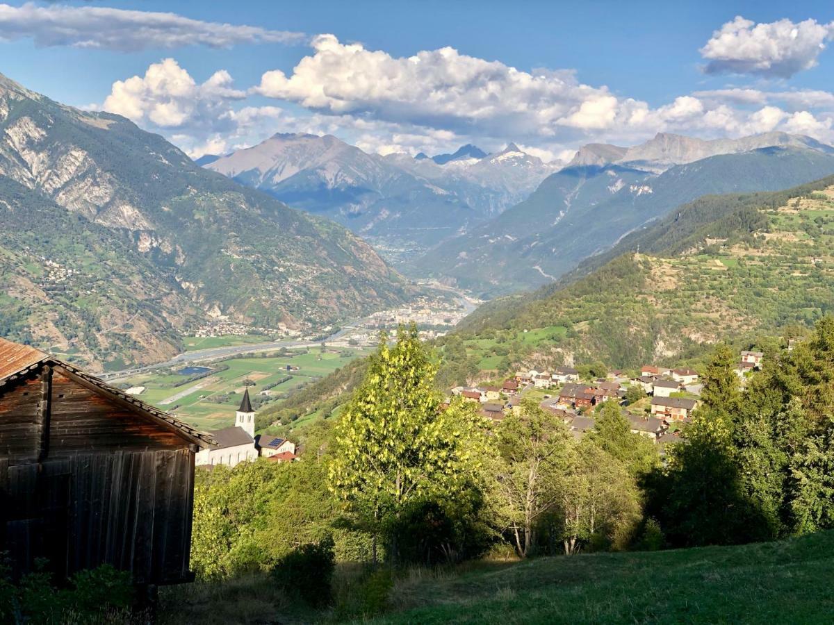 Ferienwohnung Alpenchalet Trutmundi undri Eischoll Exterior foto